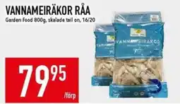 Matdax Vannameiräkor råa erbjuda