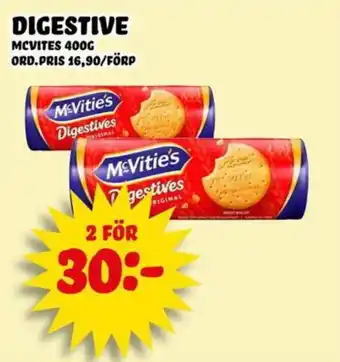 Nelins McVities Digestive erbjuda