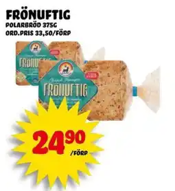 Nelins Frönuftig polarbröd erbjuda