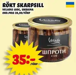 Nelins Veladis rökt skarpsill erbjuda