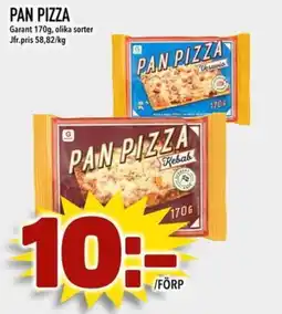 Nelins Pan pizza erbjuda