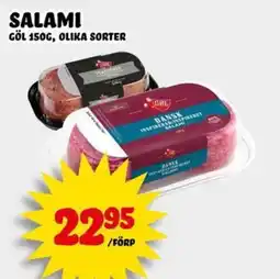 Nelins Göl salami erbjuda