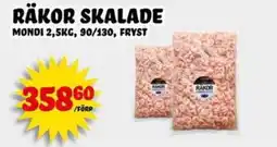 Nelins Räkor skalade erbjuda