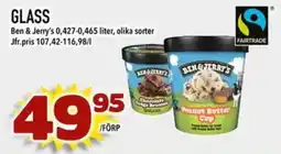 Nelins Ben & Jerry's glass erbjuda