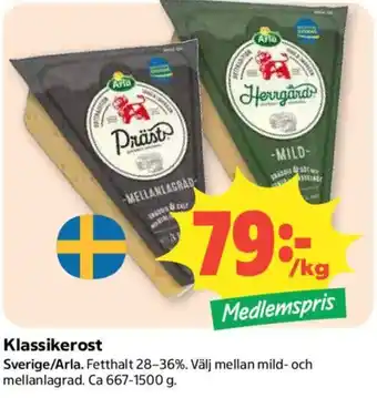 Arla Klassikerost