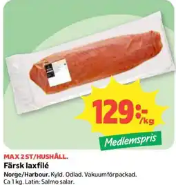 Coop Färsk laxfilé erbjuda