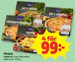 Stora Coop Dafgårds matpaj erbjuda