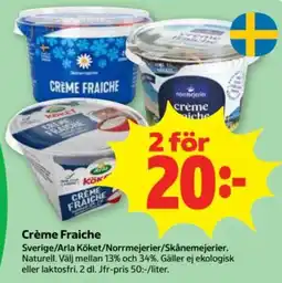 Stora Coop Crème Fraiche erbjuda