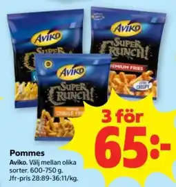 Stora Coop Aviko pommes erbjuda