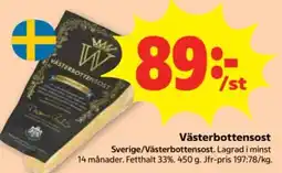 Stora Coop Västerbottensost erbjuda