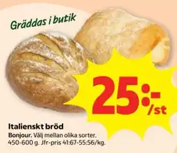 Stora Coop Italienskt bröd erbjuda