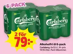 Stora Coop Carlsberg alkoholfri öl erbjuda