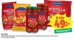 Coop Santa Maria tex-mex erbjuda
