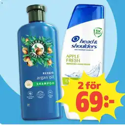 Coop Head & shoulders shampoo erbjuda