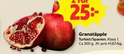 Stora Coop Granatäpple erbjuda