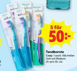 Stora Coop Flexy tandborste erbjuda