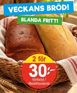 EKO Vörtbröd / Medelhavsbröd erbjuda