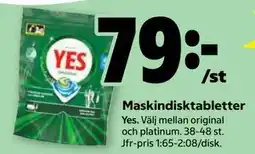 Stora Coop Maskindisktabletter erbjuda