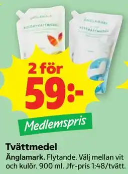 Stora Coop Tvättmedel, Medlemspris erbjuda