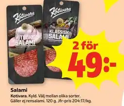 Stora Coop Salami erbjuda