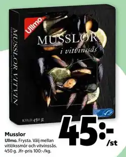 Stora Coop Musslor erbjuda