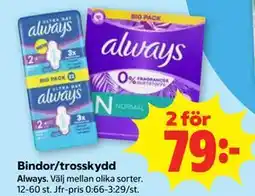 Stora Coop Bindor/trosskydd erbjuda