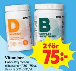 Stora Coop Vitaminer erbjuda