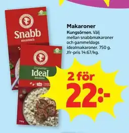 Stora Coop Makaroner erbjuda