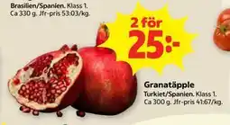 Stora Coop Granatäpple erbjuda