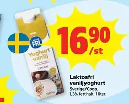 Stora Coop Laktosfri vaniljyoghurt erbjuda