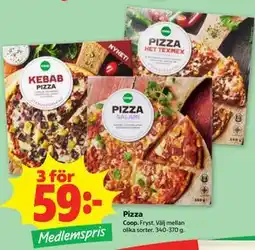 Stora Coop Pizza, Medlemspris erbjuda