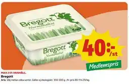 Coop Bregott, Medlemspris erbjuda