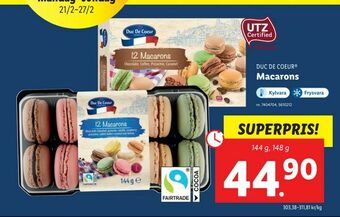 Lidl Macarons erbjuda