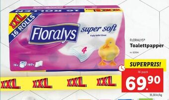 Lidl Toalettpapper erbjuda