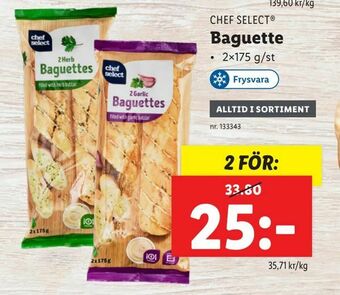 Lidl Baguette erbjuda