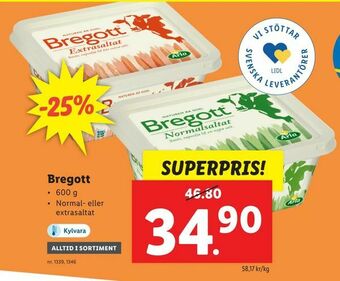 Lidl Bregott erbjuda