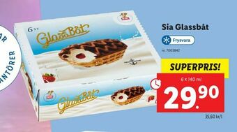 Lidl Sia Glassbåt erbjuda