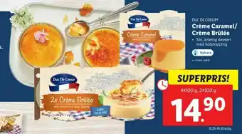 Lidl Crème Caramel/ Crème Brûlée erbjuda