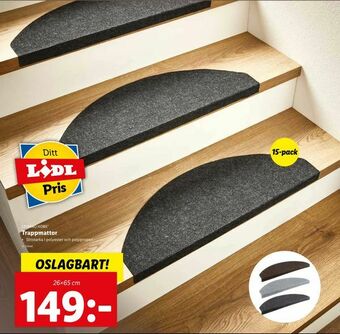 Lidl Trappmattor erbjuda