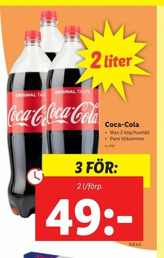 Lidl Coca-Cola erbjuda