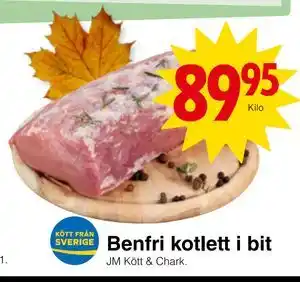 Benfri kotlett i bit