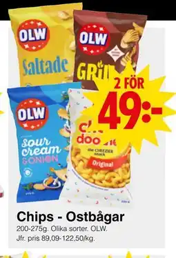 Matöppet Chips - Ostbågar erbjuda