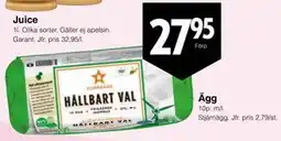 Matöppet Ägg erbjuda