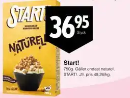 Matöppet Start erbjuda