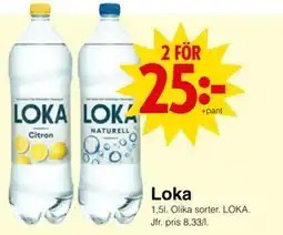 Matöppet Loka erbjuda