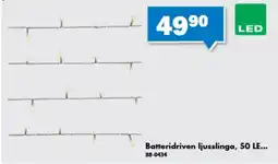 Biltema Batteridriven ljusslinga erbjuda