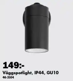 Biltema Väggspotlight, IP44, GU10 erbjuda