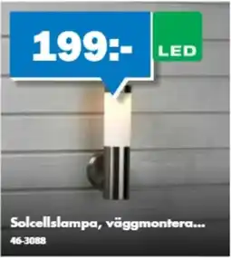 Biltema Solcellslampa erbjuda