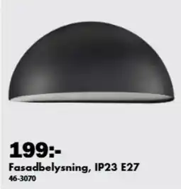 Biltema Fasadbelysning, IP23 E27 erbjuda