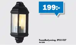 Biltema Fasadbelysning, IP33 E27 erbjuda